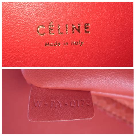 how to spot a fake celine trio|is my céline bag real.